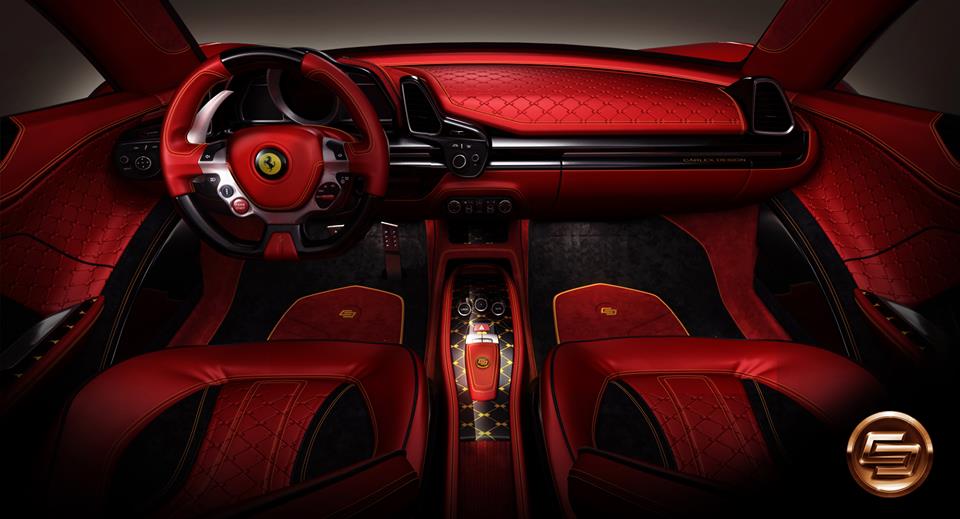 Ferrari 458 Italia S Interior By Carlex