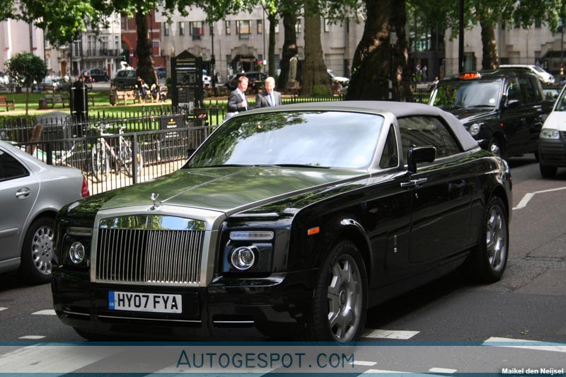 Rolls Royce Drophead Coupe gespot!