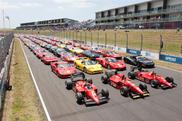 140 Ferraris Gather For A New Zealand Record