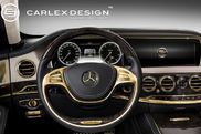 Carlex Design Introduces 24 Karat Gold Trim For S63 AMG