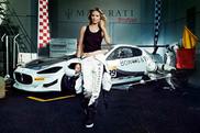 Heidi Klum fait la promotion de Maserati