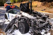 Lamborghini Gallardo Super Trofeo fängt Feuer in Australien